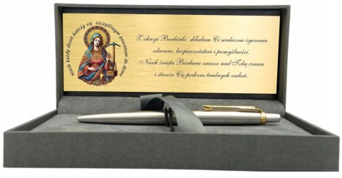 Długopis Parker Jotter GT ZŁOCONY Z GRAWEREM NA DZIEŃ GÓRNIKA BARBÓRKA Długopis Parker Jotter GT ZŁOCONY Z GRAWEREM NA DZIEŃ GÓRNIKA BARBÓRKA