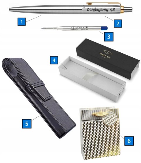 Długopis Parker Jotter GT ZłOCONY Z GRAWEREM W ETUI CZARNYM Z TOREBKĄ Długopis Parker Jotter GT ZłOCONY Z GRAWEREM W ETUI CZARNYM Z TOREBKĄ