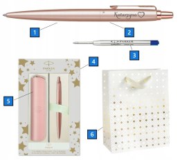 Długopis Parker Jotter Pink Z Grawerem w pudełku z Etui Róż Parker