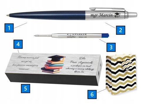 Długopis Parker Jotter ROYAL Z TWOIM Grawerem BLASZKA NA PREZENT Długopis Parker Jotter ROYAL Z TWOIM Grawerem BLASZKA NA PREZENT