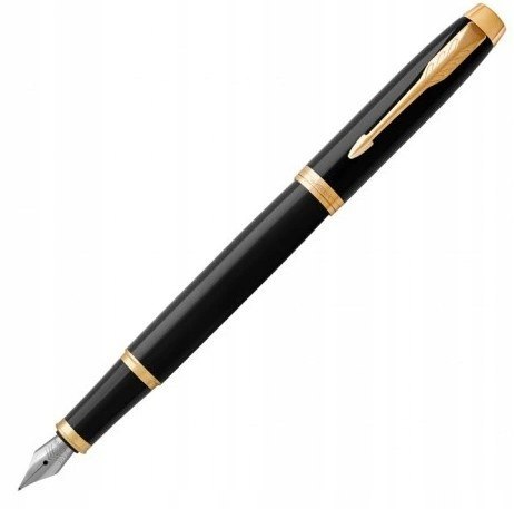 PARKER DŁUGOPIS I PIÓRO IM GT ZŁOCONE z GRAWEREM W PUDEŁKU I ETUI CZARNE PARKER DŁUGOPIS I PIÓRO IM GT ZŁOCONE z GRAWEREM W PUDEŁKU I ETUI CZARNE