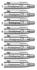 PARKER DŁUGOPIS JOTTER WKŁAD CZARNY ŻELOWY Z TABLICZKĄ SESJA EGZAMIN MATURA