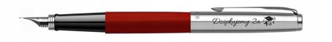 PARKER JOTTER CZERWONE PIÓRO Z GRAWEREM WYMAZYWACZ BIC I NABOJE Z TOREBKĄ PARKER JOTTER CZERWONE PIÓRO Z GRAWEREM WYMAZYWACZ BIC I NABOJE Z TOREBKĄ