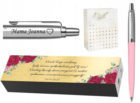 PARKER JOTTER RÓŻOWY ORIGINALS DŁUGOPIS Z GRAWEREM SUPER PREZENT PARKER JOTTER RÓŻOWY ORIGINALS DŁUGOPIS Z GRAWEREM SUPER PREZENT