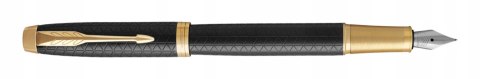 PARKER Pióro IM Premium BLACK GT F POZŁACANY z TABLICZKĄ NA PREZENT PARKER Pióro IM Premium BLACK GT F POZŁACANY z TABLICZKĄ NA PREZENT