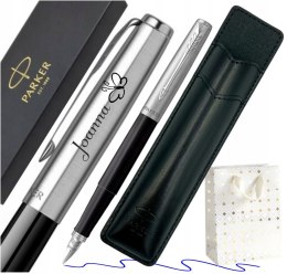 PIÓRO PARKER JOTTER CZARNY ORIGINALS ZESTAW Z GRAWEREM I SUPER ETUI PARKER