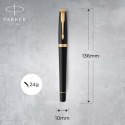 ZESTAW PARKER PIÓRO I DŁUGOPIS URBAN CZARNE GT ZŁOCONY Z GRAWEREM