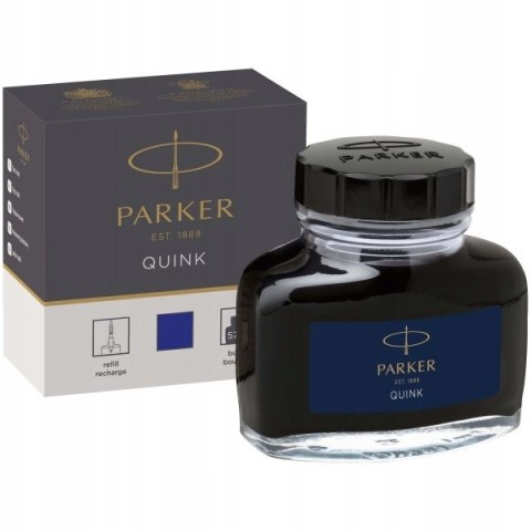 Atrament do piór wiecznych marki PARKER niebieski 57 ml Atrament do piór wiecznych marki PARKER niebieski 57 ml
