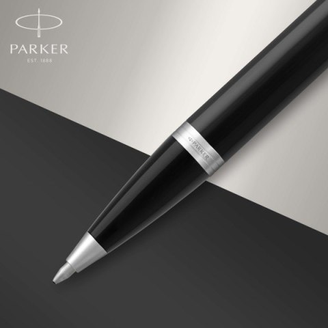 DŁUGOPIS PARKER IM CZARNY CHROMOWANE DODATKI Z GRAWEREM ETUI PARKER DŁUGOPIS PARKER IM CZARNY CHROMOWANE DODATKI Z GRAWEREM ETUI PARKER