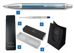 DŁUGOPIS PARKER IM PREMIUM NIEBIESKI Z ORYGINALNE ETUI PARKER