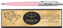 DŁUGOPIS PARKER JOTTER RÓŻ PASTEL Z GRAWEREM NA PREZENT Z TABLICZKĄ