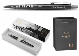 PARKER JOTTER DŁUGOPIS GLOBAL ICON NEW YORK z GRAWEREM Z TOREBKĄ PREZENTOWĄ