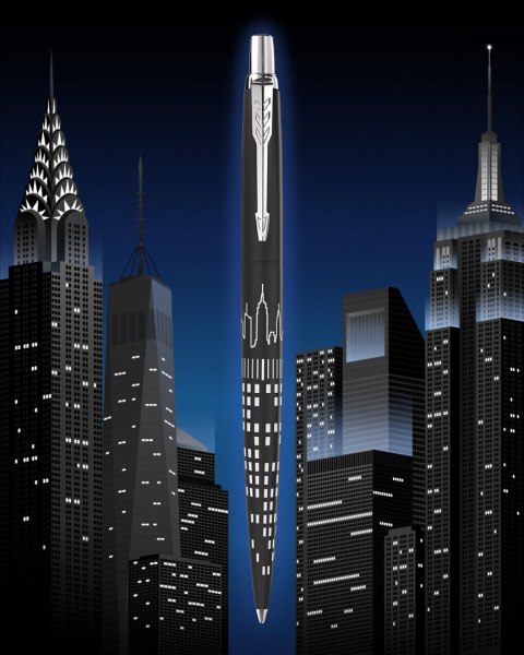 PARKER JOTTER DŁUGOPIS GLOBAL ICON NEW YORK z GRAWEREM Z TOREBKĄ PREZENTOWĄ PARKER JOTTER DŁUGOPIS GLOBAL ICON NEW YORK z GRAWEREM Z TOREBKĄ PREZENTOWĄ