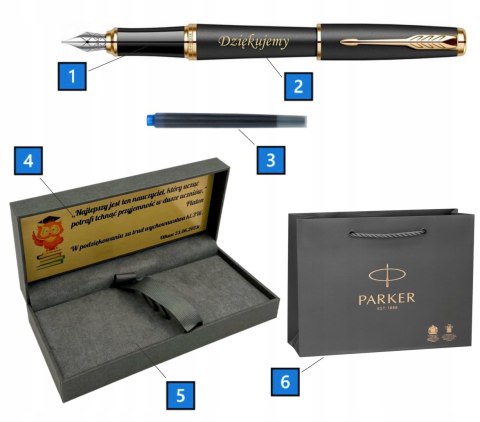 PIÓRO WIECZNE ZE ZŁOCENIAMI NA PREZENT PARKER URBAN W ETUI GRAWER TOREBKA PIÓRO WIECZNE ZE ZŁOCENIAMI NA PREZENT PARKER URBAN W ETUI GRAWER TOREBKA