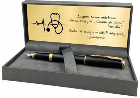 Parker Urban Pióro Złocone na Prezent z Grawerem z TABLICZKĄ Parker Urban Pióro Złocone na Prezent z Grawerem z TABLICZKĄ