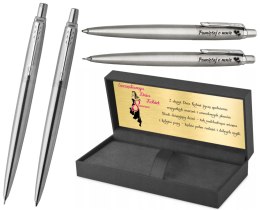 ZESTAW Parker Jotter CT Długopis i Ołówek z GRAWEREM NA PREZENT