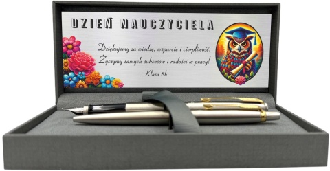 PARKER PIÓRO I DŁUGOPIS JOTTER ZŁOCENIA z TWOIM GRAWEREM TABLICZKĄ PREZENT