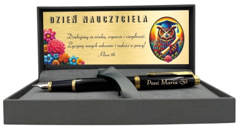 PIÓRO WIECZNE PARKER IM GT ZŁOCONE SUPER PREZENT na Dzień Nauczyciela