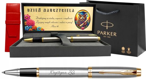 Pióro KULKOWE PARKER IM ZLOCONE GT PREZENT Z GRAWEREM DZIEŃ NAUCZYCIELA Pióro KULKOWE PARKER IM ZLOCONE GT PREZENT Z GRAWEREM DZIEŃ NAUCZYCIELA