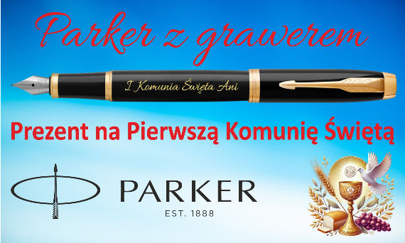 Prezent na komunię – dlaczego warto postawić na Parker z grawerem?